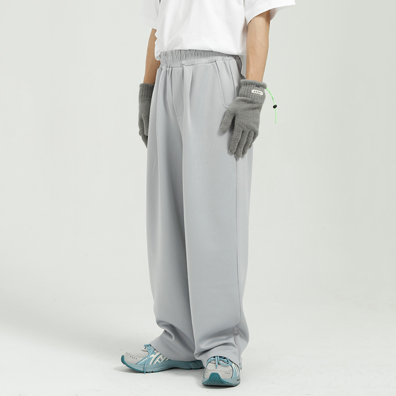 IEFB Men's Wear Summer Korean Trend Simple Loose Causal Sports Pants Men Elastic Waist Sweatpants Streetwear 9Y7451 210524