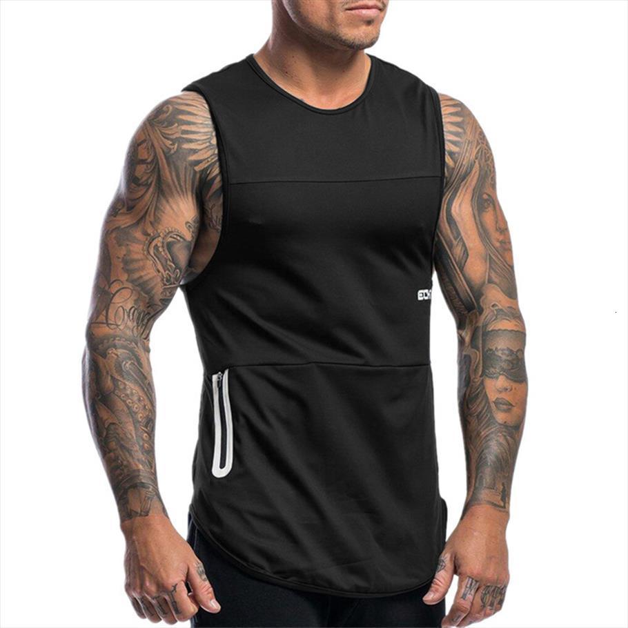 gyms workout sleeveless shirt tank men bodybuilding clothing fitness mens sportwear vests zipper muscle, White;black
gyms workout sleeveless shirt tank men bodybuilding clothing fitness mens sportwear vests zipper muscle, White;black