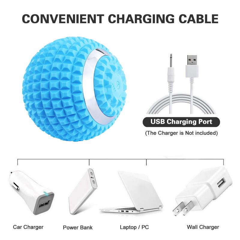 Electric Massage Ball 4-Speed Vibrating USB Rechargeable Roller Training Yoga Fitness Foam Balls
Electric Massage Ball 4-Speed Vibrating USB Rechargeable Roller Training Yoga Fitness Foam Balls