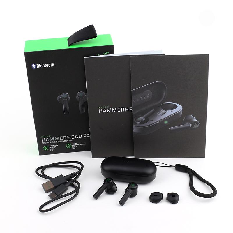 Razer Hammerhead True Wireless Headphones TWS Bluetooth 5.0 High-Quality Sound Gaming headset tws sports earphones for game Ultra-Low Latency Connecti