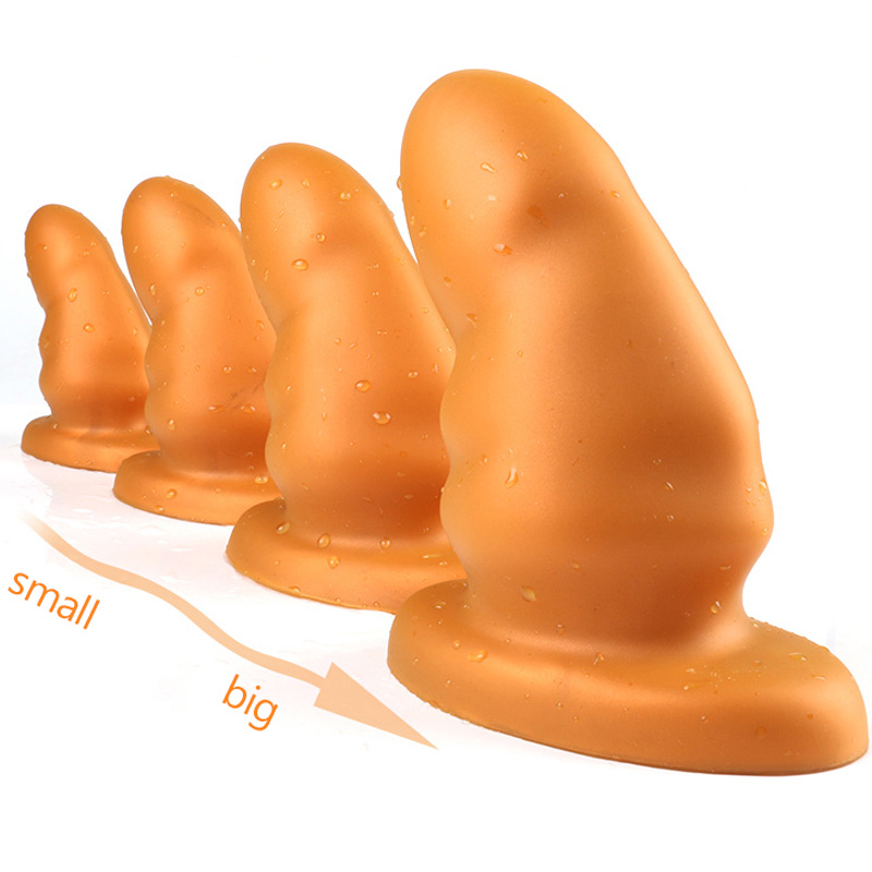 Huge Butt Plug Large Anal Toys Prostate Massage Anus Dilator Suction Cup Big Anal Plug Adult Erotic Sex Toys for Men Woman 210408