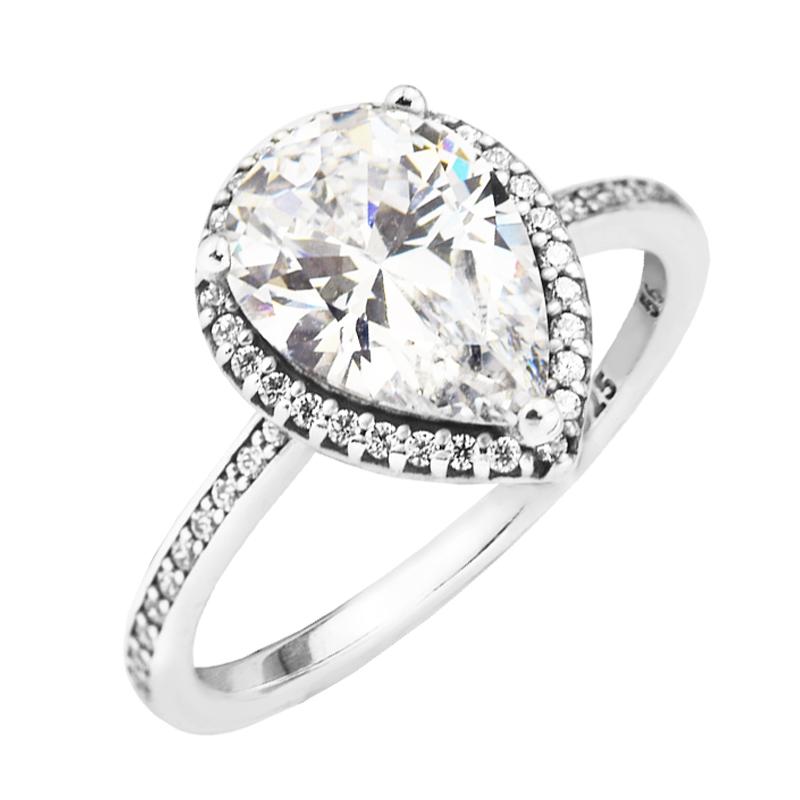 Cluster Rings FANDOLA Genuine 925 Sterling-Silver-Jewelry For Women Radiant Teardrop Silver Ring With Clear CZ Autumn Collection
Cluster Rings FANDOLA Genuine 925 Sterling-Silver-Jewelry For Women Radiant Teardrop Silver Ring With Clear CZ Autumn Collection