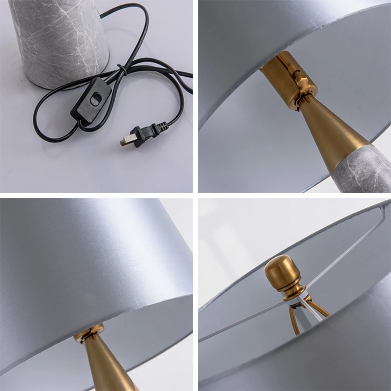 Minimalist Night Bed Side Table Lamp for Bedroom Living Loft Personal Office Desk Room Ornaments Decorative