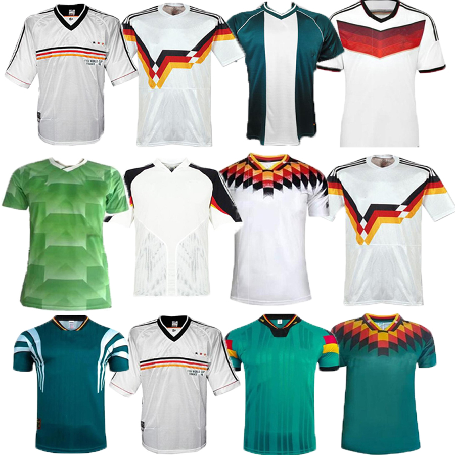 88 90 96 94 14 04 92 Germany Retro Soccer Jersey KLINSMANN Matthaus Mueller Muller Effenberg Ozier Kahn Deutschland Ballack Football Klose, Black
88 90 96 94 14 04 92 Germany Retro Soccer Jersey KLINSMANN Matthaus Mueller Muller Effenberg Ozier Kahn Deutschland Ballack Football Klose, Black