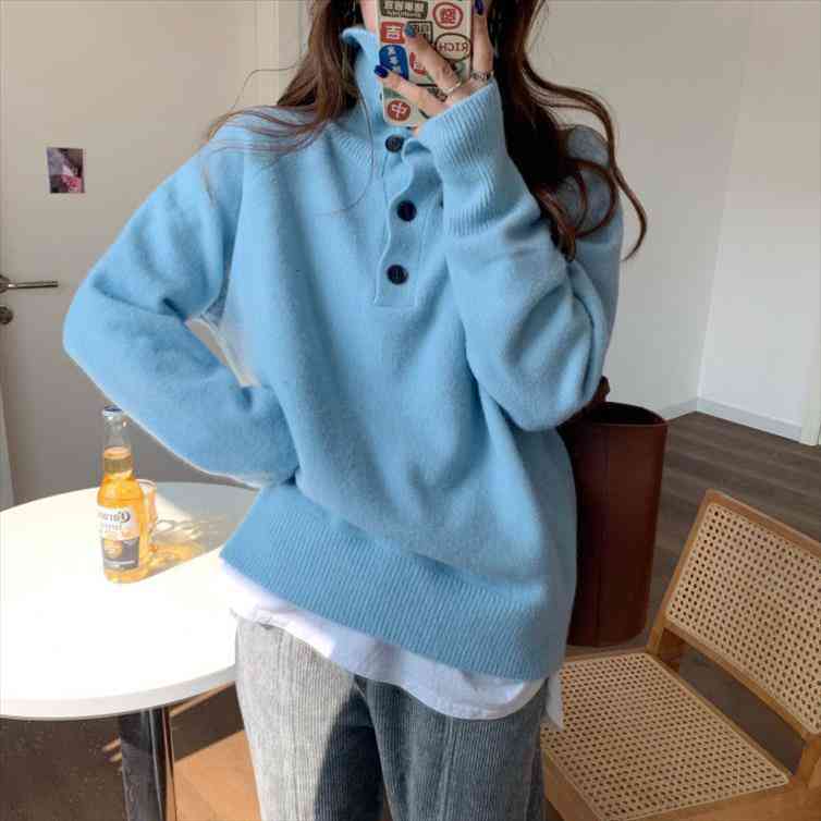 autumn fashion high collar sweater women casual long sleeve slim korean style warm pullover femme green blue, White;black
autumn fashion high collar sweater women casual long sleeve slim korean style warm pullover femme green blue, White;black