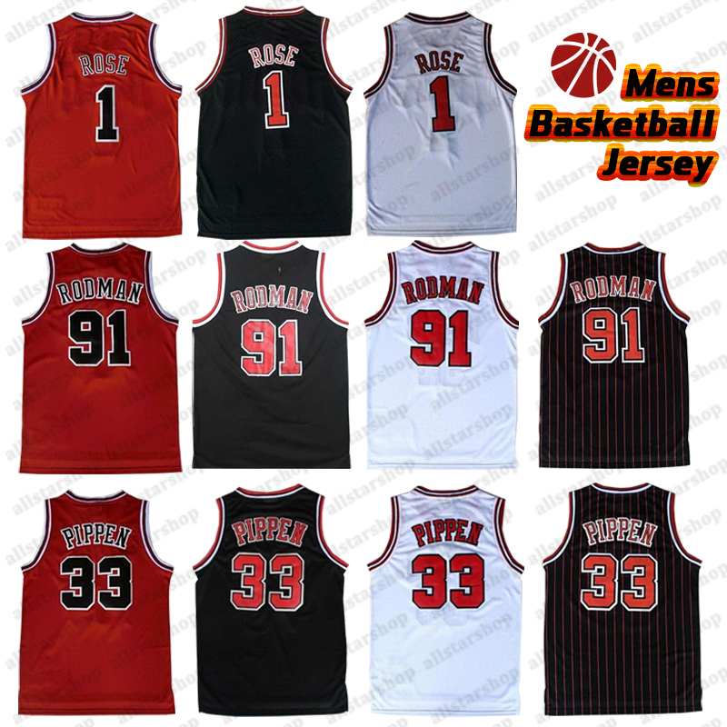 Mens 1 Derrick Rose 91 Dennis Rodman Breathable Sport Basketball Jersey Cheap Sportswear 33 Scottie Pippen Jerseys Size S-2XL, Bas shown
Mens 1 Derrick Rose 91 Dennis Rodman Breathable Sport Basketball Jersey Cheap Sportswear 33 Scottie Pippen Jerseys Size S-2XL, Bas shown