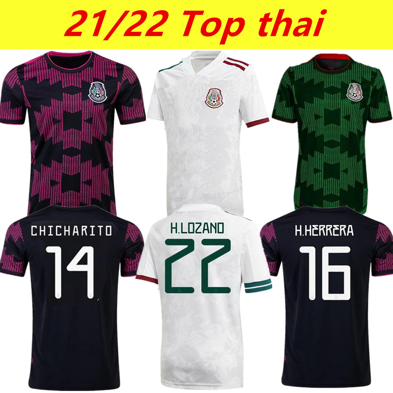 Thai version 20 21 22 Mexico black training suit Soccer jerseys H.LOZANO DOS SANTOS CHICHARITO 2021 2022 national team home away sports football uniform shirts, 21/22 home
Thai version 20 21 22 Mexico black training suit Soccer jerseys H.LOZANO DOS SANTOS CHICHARITO 2021 2022 national team home away sports football uniform shirts, 21/22 home