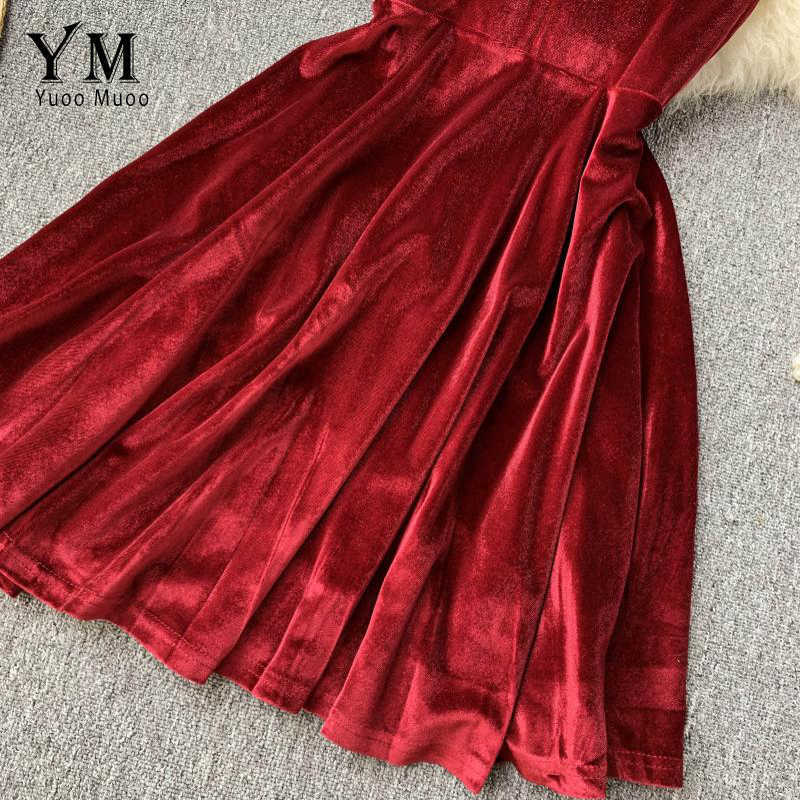 YuooMuoo Elegant Vintage Gothic Spaghetti Strap Dress Early Fall Basic Women Short Party Dresses Slim High Waist Mini Dress 210630