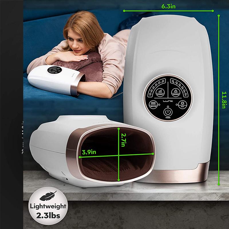 Comfier Cordless Hand Massager With Heat & Compression Muscle Stimulator For Arthritis Finger Wrist Electric Massagers
Comfier Cordless Hand Massager With Heat & Compression Muscle Stimulator For Arthritis Finger Wrist Electric Massagers