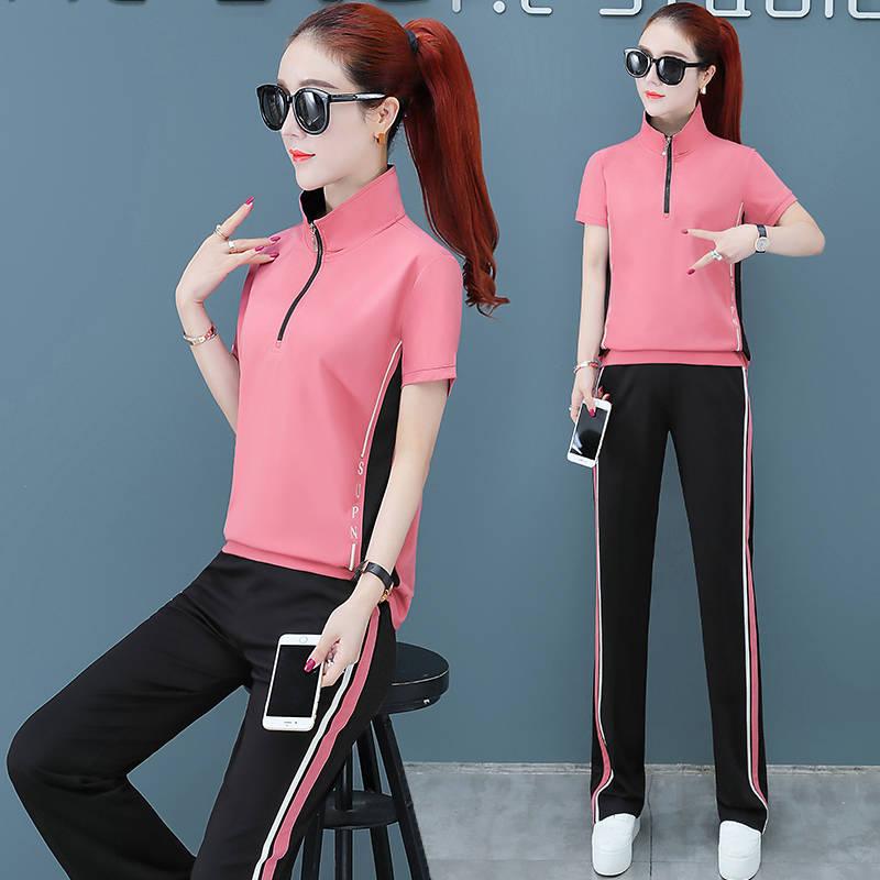 Piece Set Tracksuit Women Striped Two Top And Pants Femme Clothes Elastic Waist Long Lounge Wear Dress