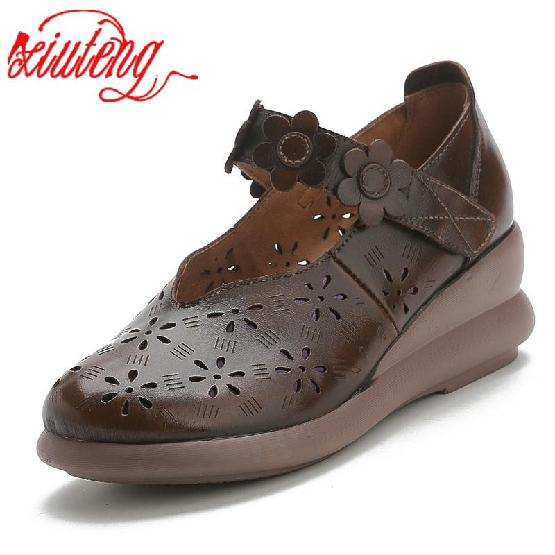 Xiuteng Hollow Summer Shoes Woman Ankle Sandals 2021 Real Cow Leather Women Boots Wedges Fashion Shoe, Black
Xiuteng Hollow Summer Shoes Woman Ankle Sandals 2021 Real Cow Leather Women Boots Wedges Fashion Shoe, Black