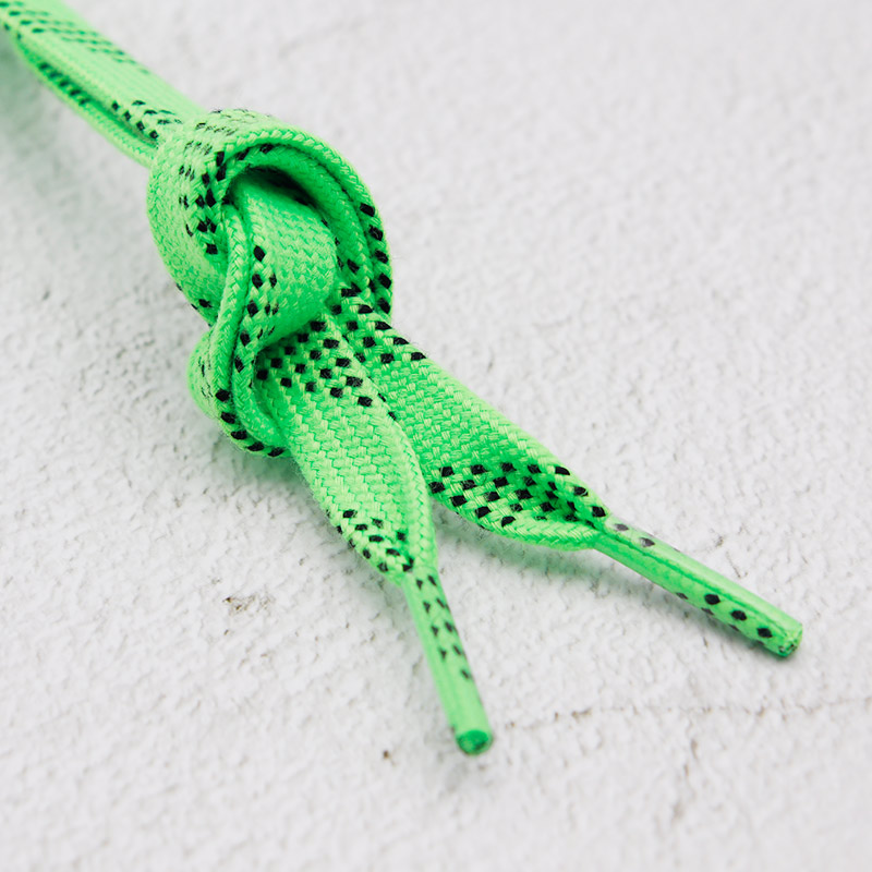 Skate Laces 120cm Dual Layer Braid Extra Reinforced Tips Waxed Tip Design Suit For Ice Hockey Skate Hockey Shoe Lace