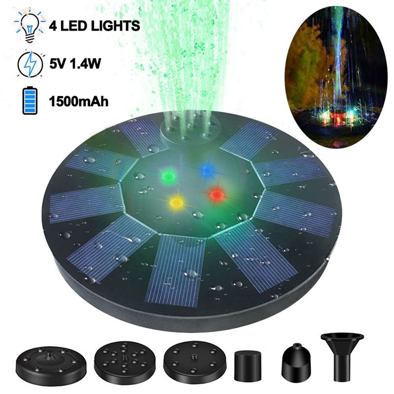 7V3W LED Light Solar Water Pump Power Panel Kit Fountain Pool Garden Pond 1.4W Solar Outdoor Floating Fountain
7V3W LED Light Solar Water Pump Power Panel Kit Fountain Pool Garden Pond 1.4W Solar Outdoor Floating Fountain