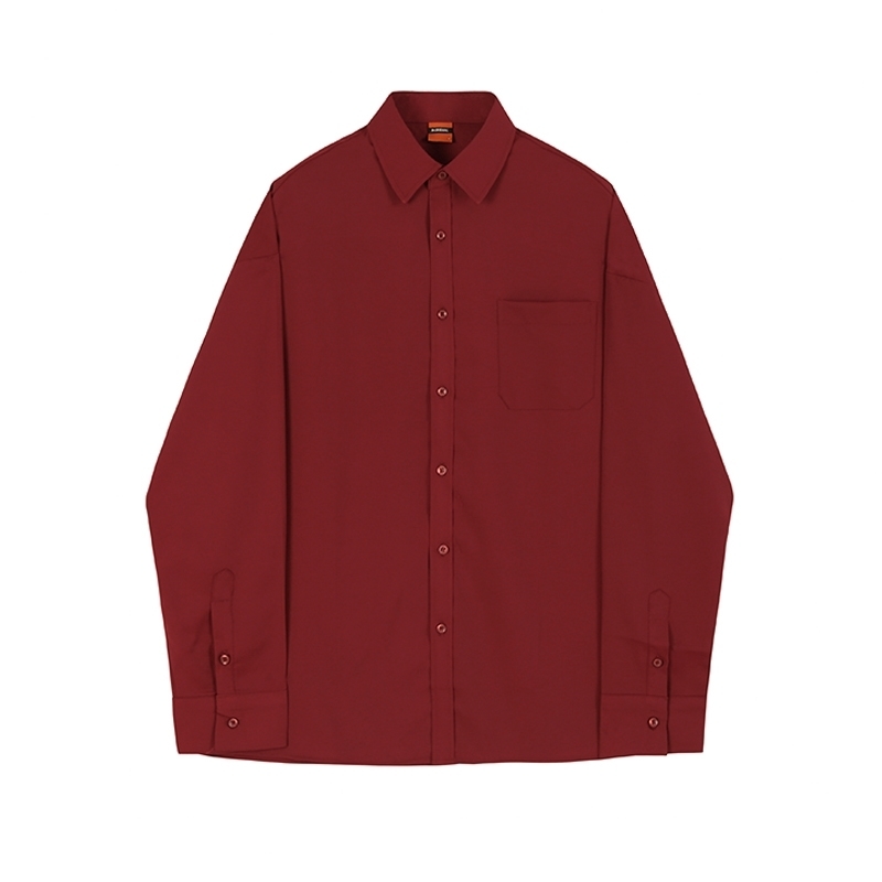 IEFB /men's wear Spring long-sleeved shirt Korean style trendy handsome vintage fashion shirt loose tops for male Y3451 210524