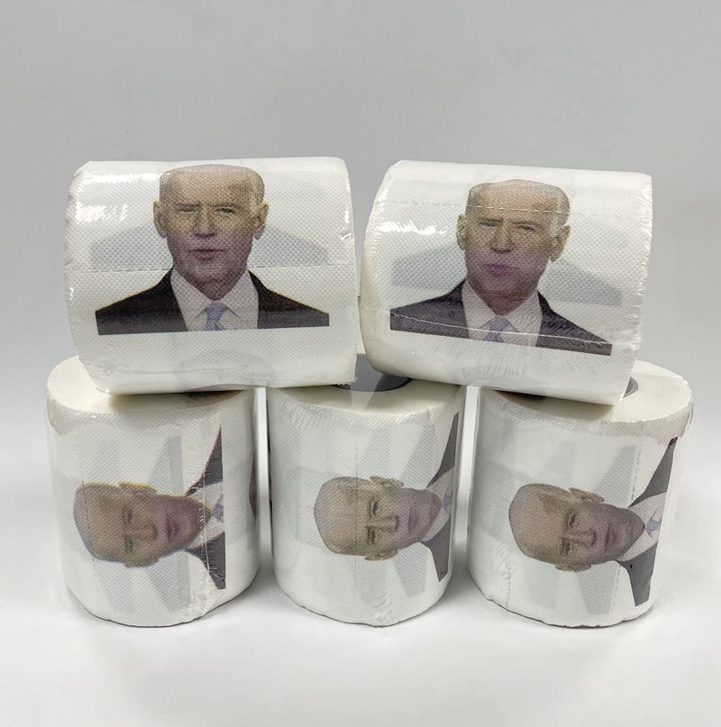 Funny Joe Biden Tisuue Rolls Humour Biden Gag Gifts Kitchen Bathroom Cleaning Paper Tissue Printed Toilet Paper Napkins
Funny Joe Biden Tisuue Rolls Humour Biden Gag Gifts Kitchen Bathroom Cleaning Paper Tissue Printed Toilet Paper Napkins