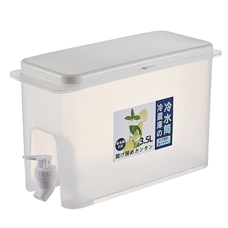 Storage Bottles & Jars 3500ml Cold Kettle With Faucet Large Capacity Fruit Teapot Cool Water Bucket Kitchen Drinkware Pot Jug
Storage Bottles & Jars 3500ml Cold Kettle With Faucet Large Capacity Fruit Teapot Cool Water Bucket Kitchen Drinkware Pot Jug