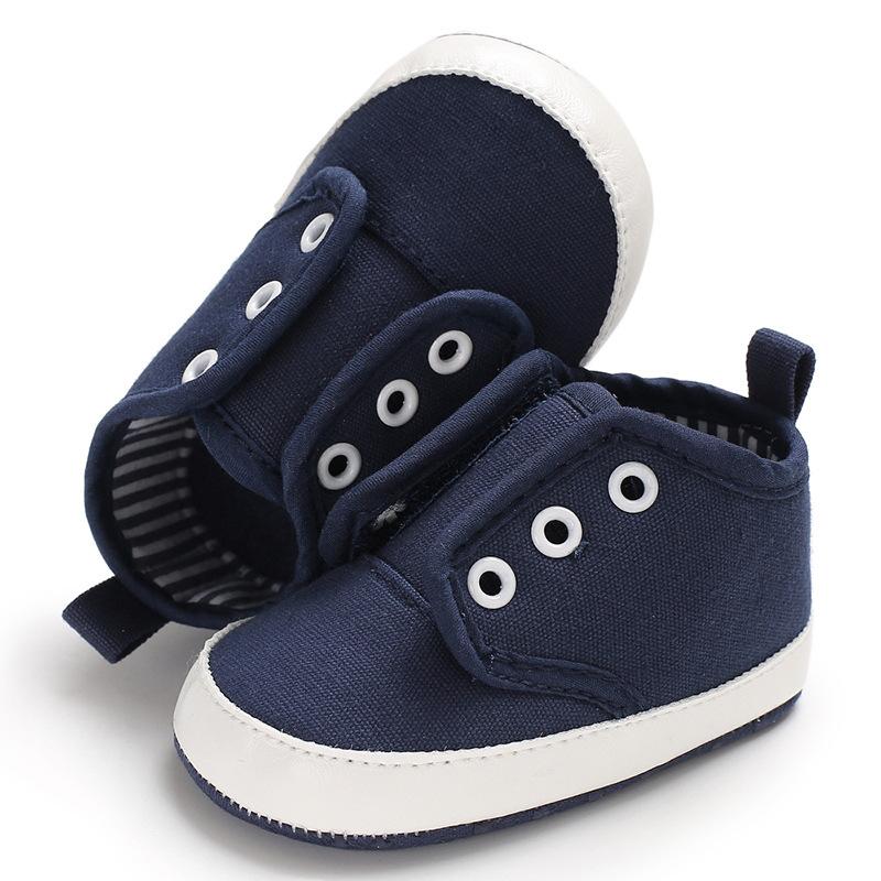 First Walkers Infant Babies Boy Shoes Sole Soft Canvas Solid Footwear For Borns Toddler Crib Moccasins 5 Colors Available, C499-blue
First Walkers Infant Babies Boy Shoes Sole Soft Canvas Solid Footwear For Borns Toddler Crib Moccasins 5 Colors Available, C499-blue