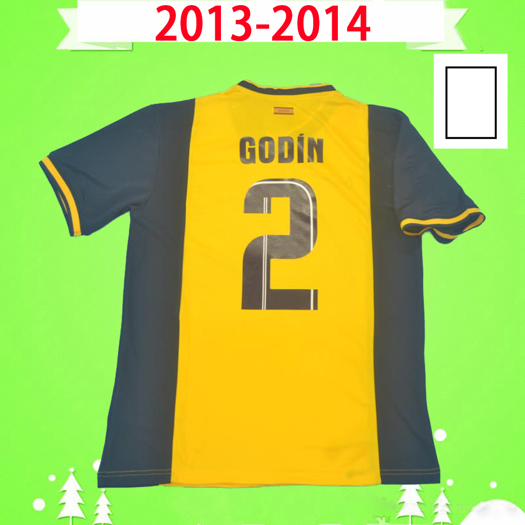 2013 2014 Retro Soccer Jerseys Vintage Football Shirts home away yellow 13 14 classic Uniforms #9 David Villa #7 Adrian Lopez #2 Godin #19 Diego Costa #8 Garcia #6 Koke, 13/14 with patch
2013 2014 Retro Soccer Jerseys Vintage Football Shirts home away yellow 13 14 classic Uniforms #9 David Villa #7 Adrian Lopez #2 Godin #19 Diego Costa #8 Garcia #6 Koke, 13/14 with patch