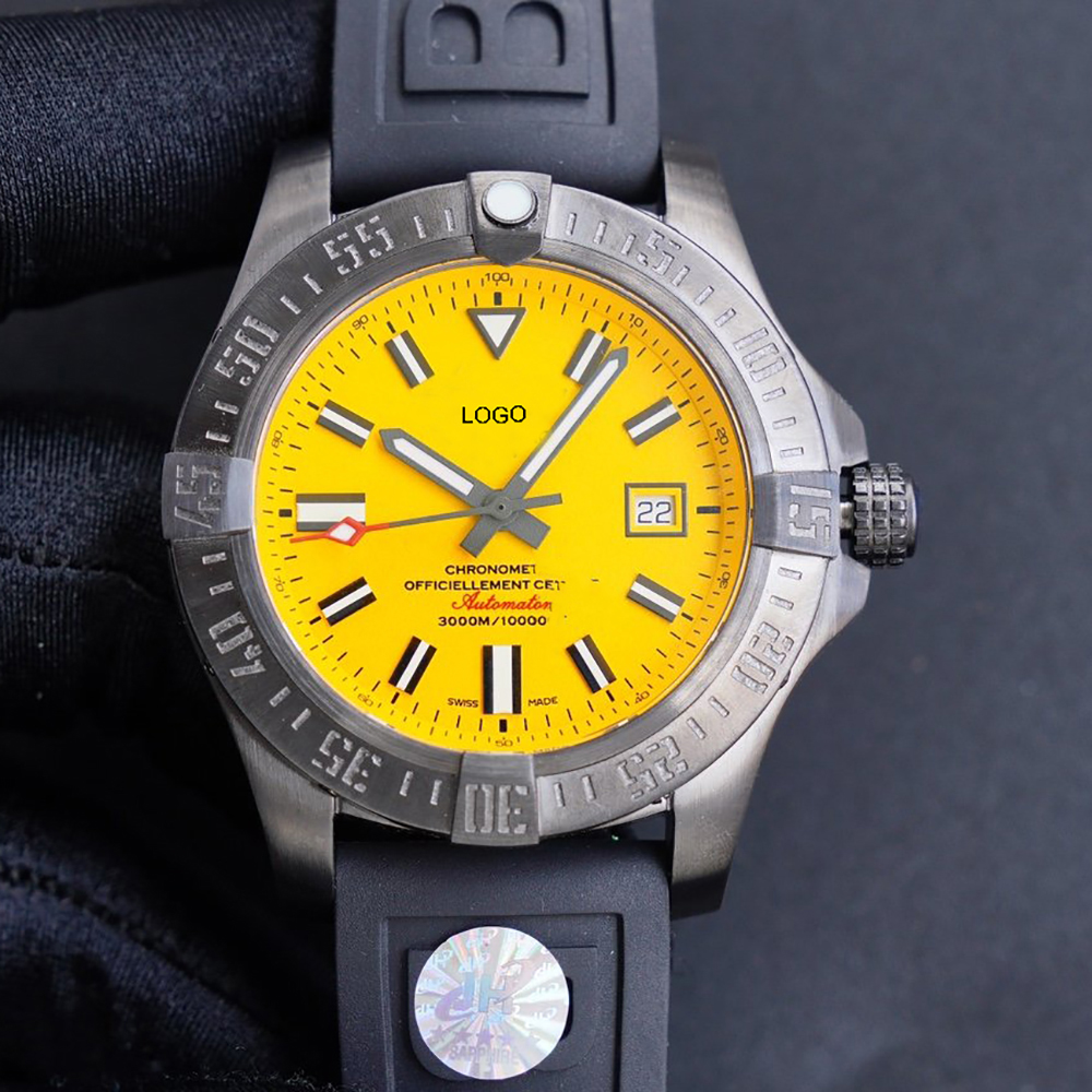 Luxury Brand New Automatic Mechanical Avenger II favors Diving Black Rubber Wolf Watch Sports Watch Male Waterproof Luminous Yellow
Luxury Brand New Automatic Mechanical Avenger II favors Diving Black Rubber Wolf Watch Sports Watch Male Waterproof Luminous Yellow