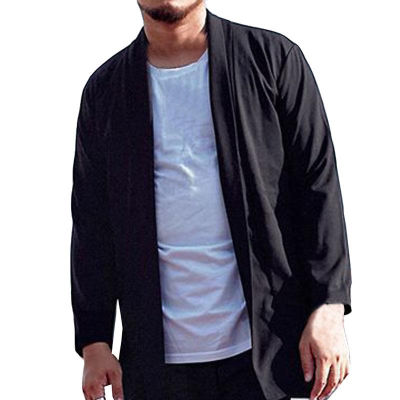 Spring Autumn Jackets Men Large Size 5XL 6XL 7XL Shoulder 59cm Casual Outerwear Black Colors Men's