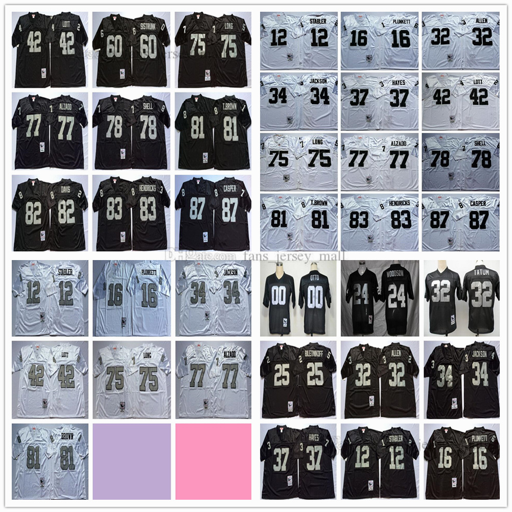 NCAA Vintage Football 75 Howie Long Jerseys 77 Lyle Alzado 78 Art Shell 60 Otis Sistrunk 83 Ted Hendricks 42 Ronnie Lott 81 Tim Brown Color Red White Man Jersey, Same as picture
NCAA Vintage Football 75 Howie Long Jerseys 77 Lyle Alzado 78 Art Shell 60 Otis Sistrunk 83 Ted Hendricks 42 Ronnie Lott 81 Tim Brown Color Red White Man Jersey, Same as picture