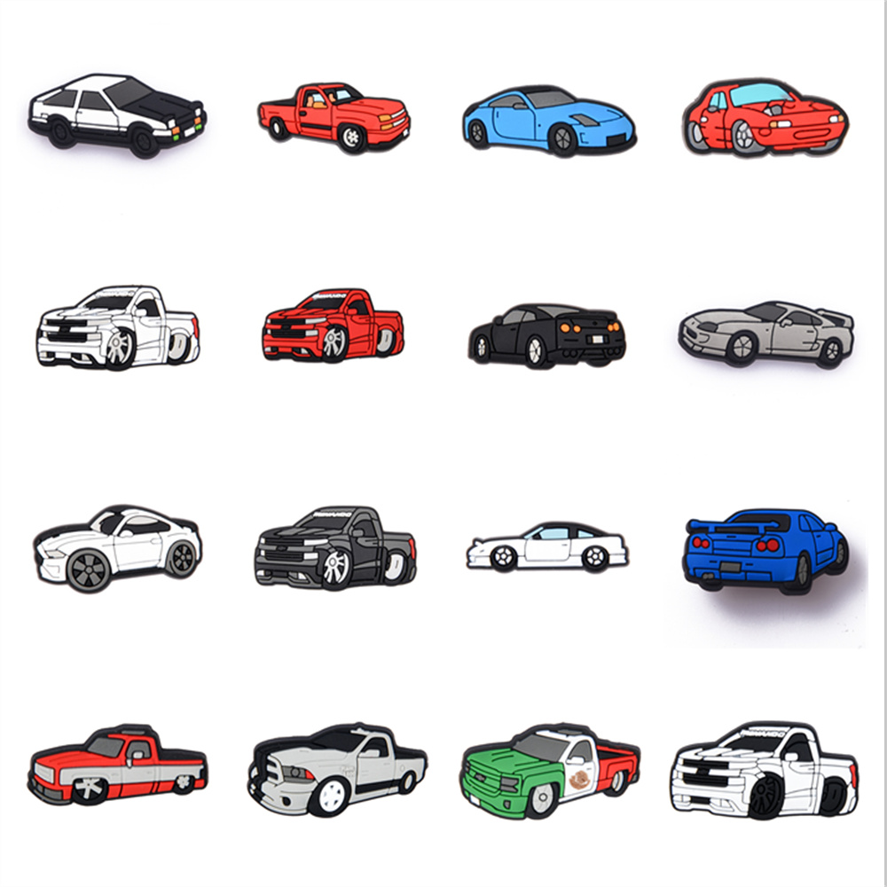 Custom Pickup Trucks Small Car Bottles Clog shoe charms Rainbow decoration charm Christmas gifts for kids
Custom Pickup Trucks Small Car Bottles Clog shoe charms Rainbow decoration charm Christmas gifts for kids