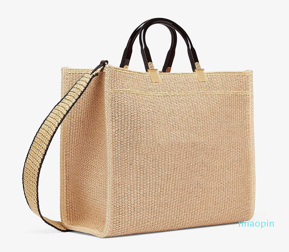 Totes Sunshine handbag women's luxury bag summer Designer Hand or shoulder slung Removable shulder strap The embroidery craft shopping Straw, Beige
Totes Sunshine handbag women's luxury bag summer Designer Hand or shoulder slung Removable shulder strap The embroidery craft shopping Straw, Beige