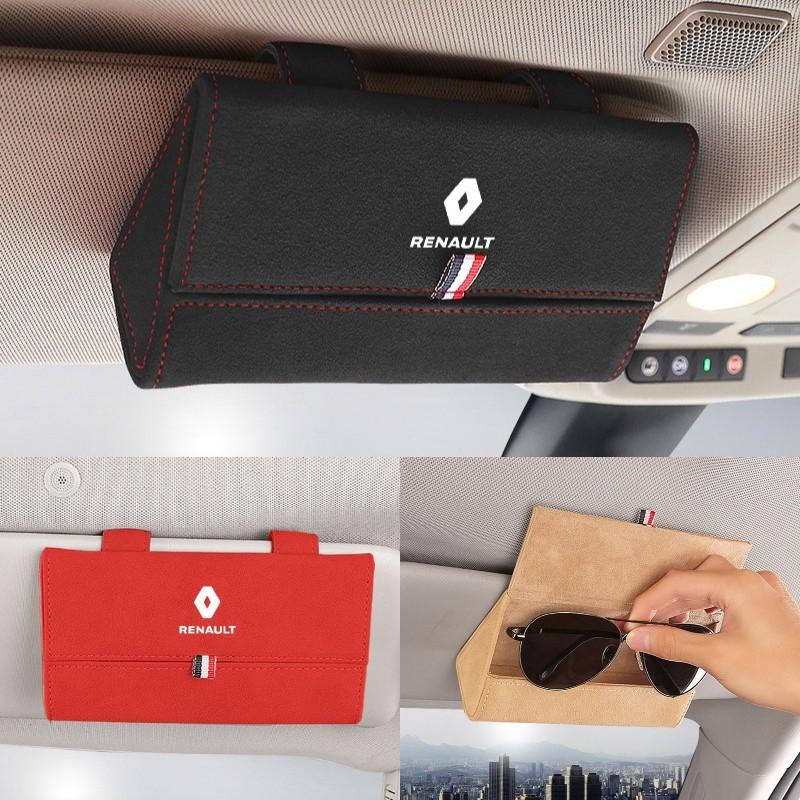 Car Sunshade Glasses Box Sun Visor Storage For Duster Captur Megane 2 Logan 3 Clio Fluence Scenic Accessories Organizer
Car Sunshade Glasses Box Sun Visor Storage For Duster Captur Megane 2 Logan 3 Clio Fluence Scenic Accessories Organizer