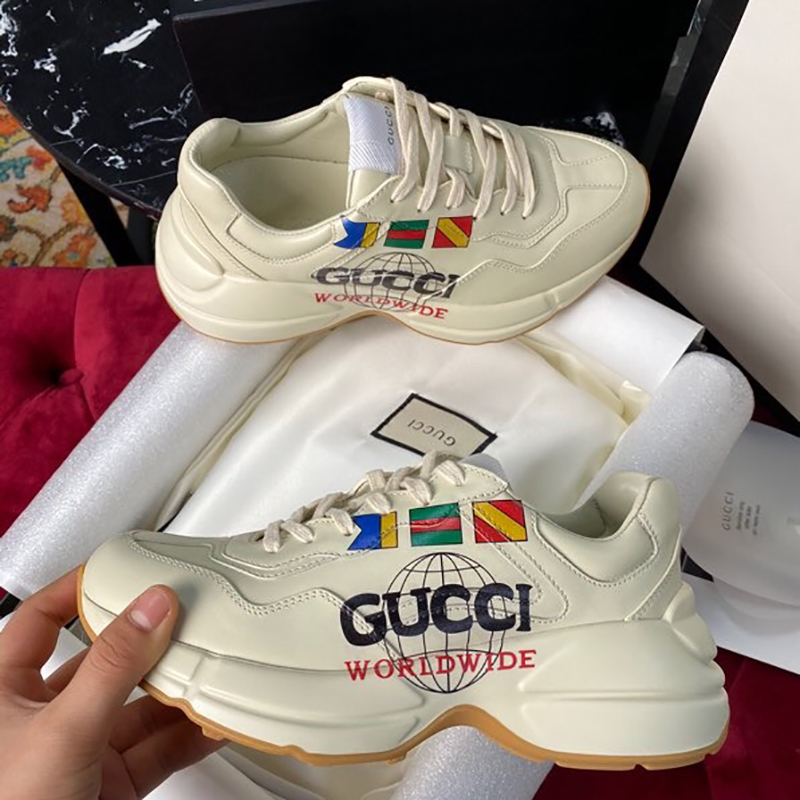 Rhyton Beige Men Trainers 620185 99WF0 4371 Vintage Luxury Chaussures Ladies Shoes Designer Sneakers Size 35-45 NO319, Black
Rhyton Beige Men Trainers 620185 99WF0 4371 Vintage Luxury Chaussures Ladies Shoes Designer Sneakers Size 35-45 NO319, Black