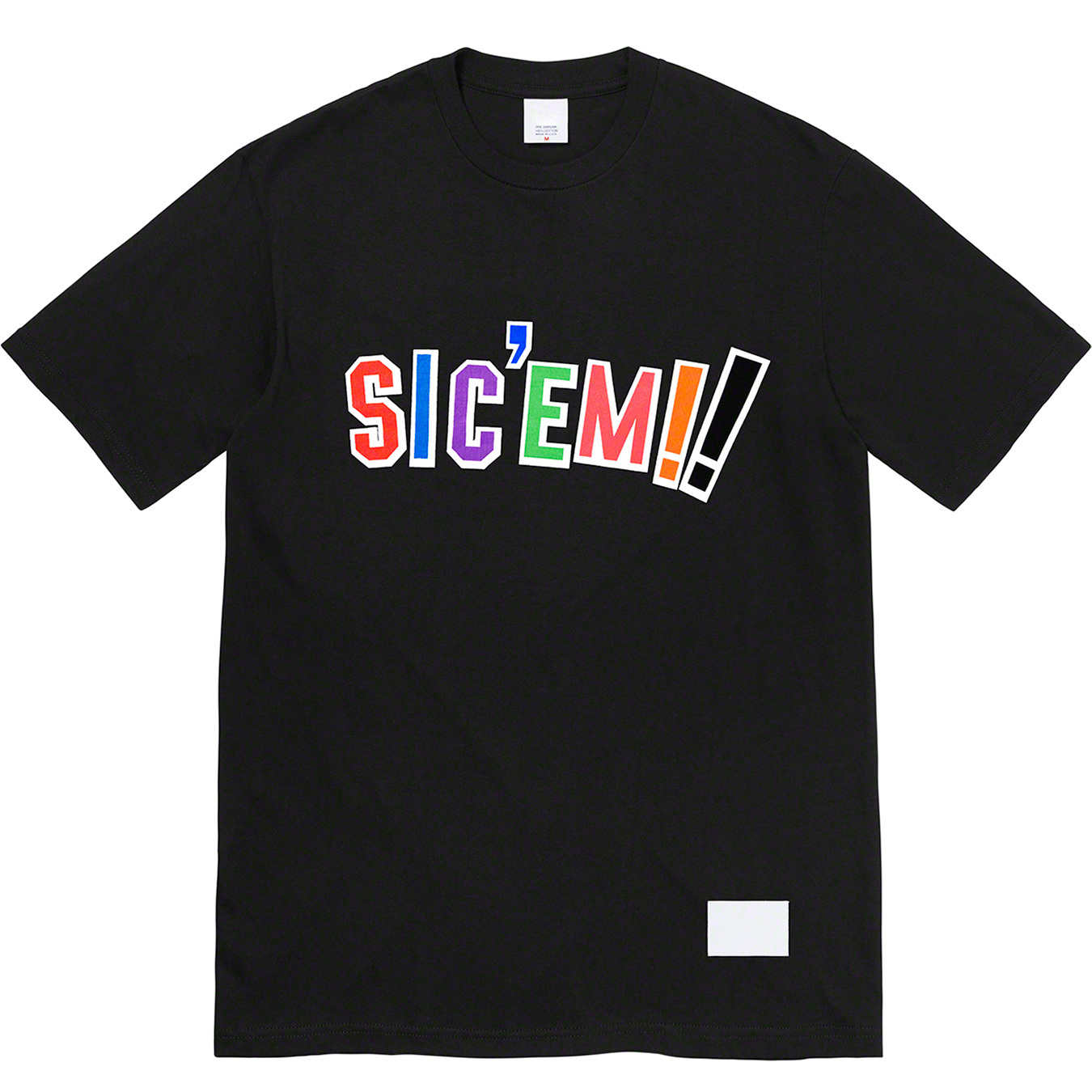 22ss Sic'em Classic Color Letter Printed Tee Summer Simple Solid Color Short Sleeve Fashion Casual Breathable Men Women Couples High Street T-shirts TJAMTX007, White
22ss Sic'em Classic Color Letter Printed Tee Summer Simple Solid Color Short Sleeve Fashion Casual Breathable Men Women Couples High Street T-shirts TJAMTX007, White