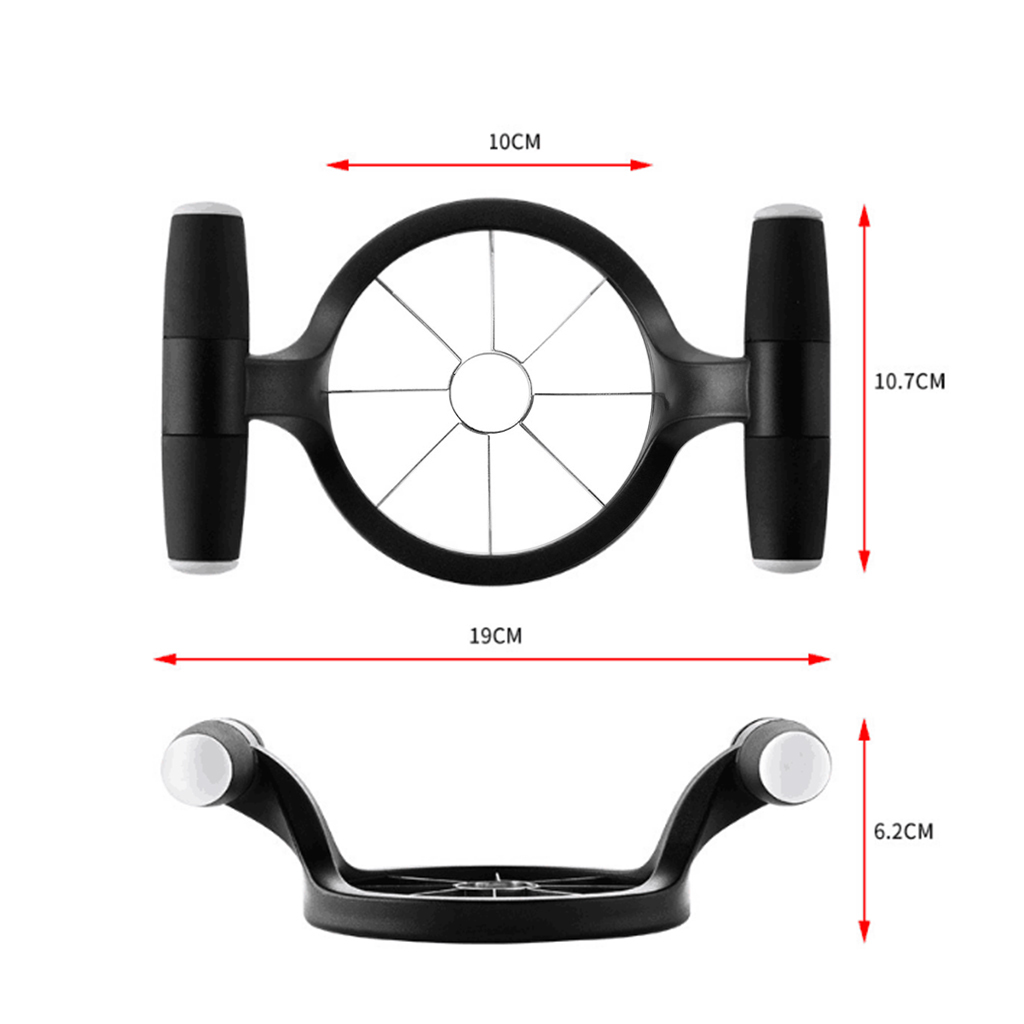 Stainless splitting fruit comfort handle multifunctional fruit cutter for apple peeler kitchen accessories