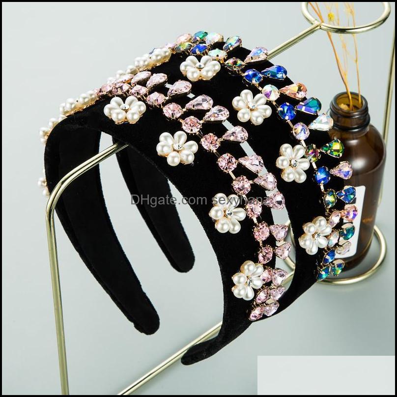 Jewelry Hair Clips & Barrettes Vintage Baroque Simated Pearl Flower Headband For Woman Elegant Shiny Mti Color Crystal Hairband Girl Party D
Jewelry Hair Clips & Barrettes Vintage Baroque Simated Pearl Flower Headband For Woman Elegant Shiny Mti Color Crystal Hairband Girl Party D