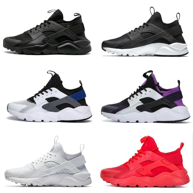 

High Quality Huarache Ultra 4.0 Hurache Running Shoes For Mens Womens Triple White ALL Black Huraches Harache Sports Trainer Sneakers Size 36-45, 11