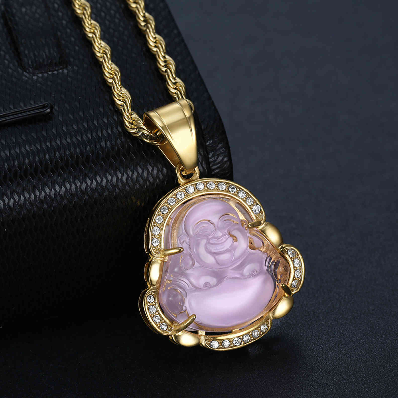 High Quality Rope Chain Edge Pendant Necklace Multi Color Religious Maitreya Natural Jade Buddah Buddha Necklace
High Quality Rope Chain Edge Pendant Necklace Multi Color Religious Maitreya Natural Jade Buddah Buddha Necklace