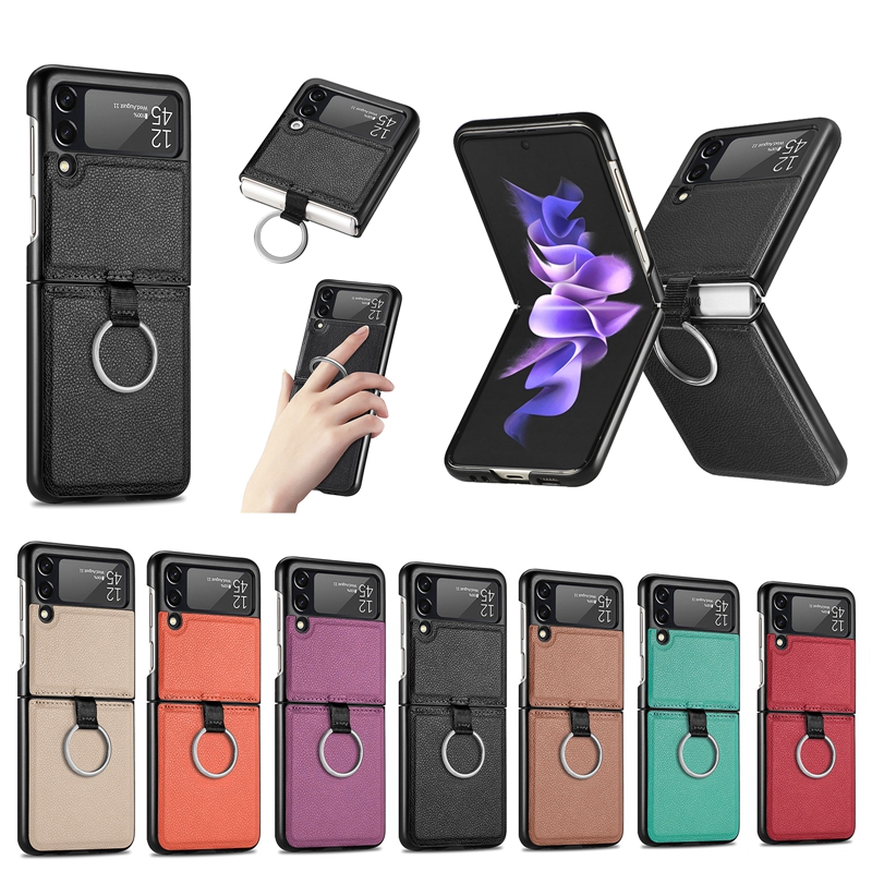 Luxury pu leather Folding Design Dexterity and Touchness Cases Shockproof Anti-Scratch Full Body Protective For Samsung Galaxy Z Flip 3 5G Flip3 With ring cover case, Black
Luxury pu leather Folding Design Dexterity and Touchness Cases Shockproof Anti-Scratch Full Body Protective For Samsung Galaxy Z Flip 3 5G Flip3 With ring cover case, Black