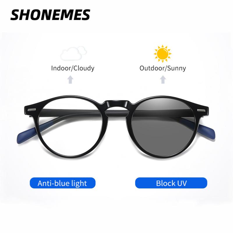 Sunglasses SHONEMES Blue Light Blocking Glasses 48mm Men Women Round Eyewear Frame Pochromic Lens Computer Game Eyeglasses For Unisex
Sunglasses SHONEMES Blue Light Blocking Glasses 48mm Men Women Round Eyewear Frame Pochromic Lens Computer Game Eyeglasses For Unisex