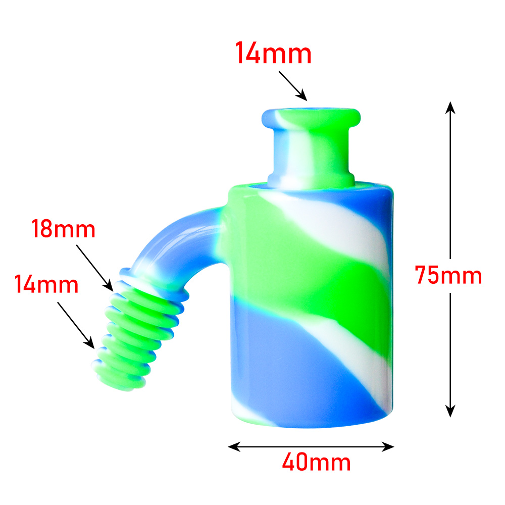 Silicone Ash Catcher 14mm-14mm&18mm 2in1 female /male joint smoking accessories glass ashcatcher water pipe oil rigs
Silicone Ash Catcher 14mm-14mm&18mm 2in1 female /male joint smoking accessories glass ashcatcher water pipe oil rigs