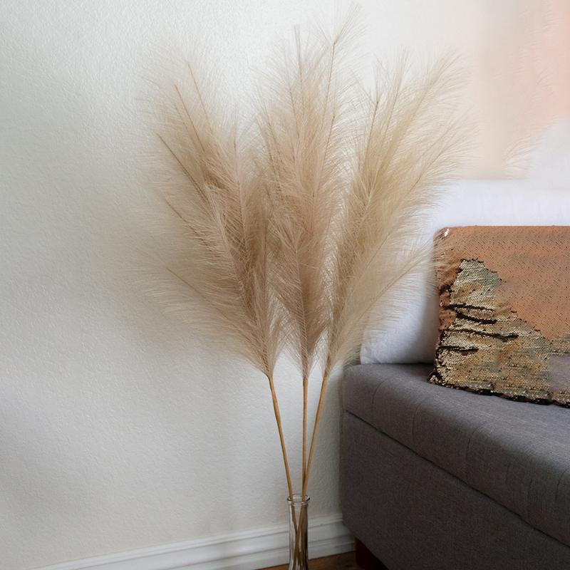 Decorative Flowers & Wreaths 1PC Faux Pampas Grass Decor Plume Artificial Phragmites Australis Vase Decorations Fake Reeds Plants Everlastin, 08a gu081-blue
Decorative Flowers & Wreaths 1PC Faux Pampas Grass Decor Plume Artificial Phragmites Australis Vase Decorations Fake Reeds Plants Everlastin, 08a gu081-blue