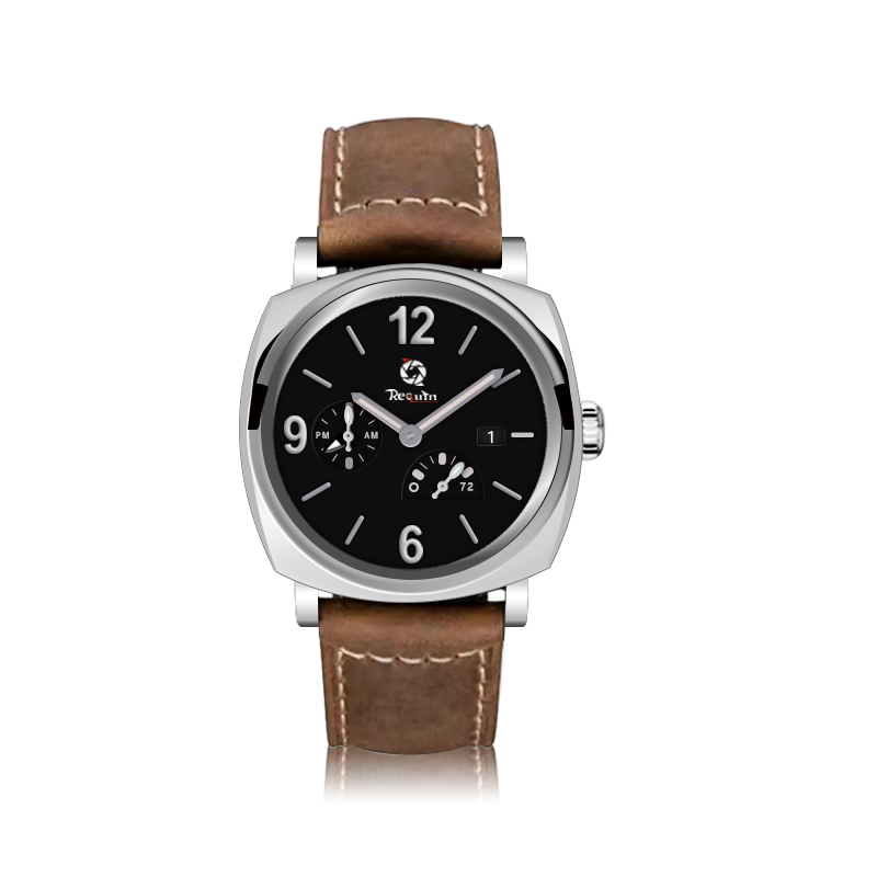 Luxury men's automatic mechanical watch LUMINOR REQUIN silver white stainless steel case sapphire PAM brown crocodile leather strap BANG small seconds, Multi-color
Luxury men's automatic mechanical watch LUMINOR REQUIN silver white stainless steel case sapphire PAM brown crocodile leather strap BANG small seconds, Multi-color