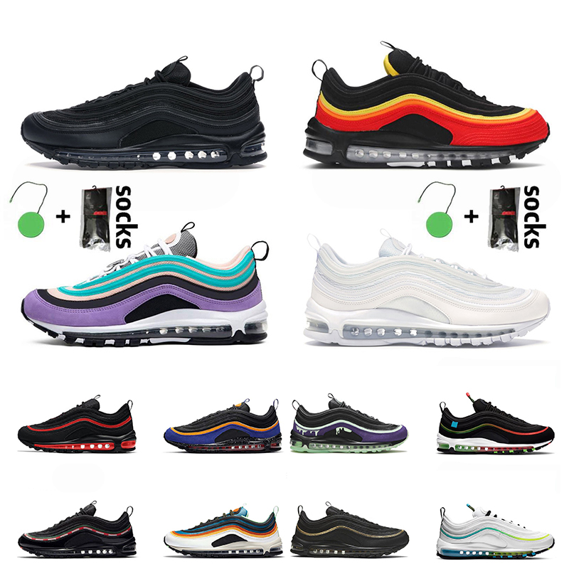 2021 Triple Black White Men Womens 97s Running Shoes Mens Sneakers Trainers 97 Hanshin Tigers Metallic Worldwide Silver Bullet Gold Bred Have Day, A14 silver bullet 36-46
2021 Triple Black White Men Womens 97s Running Shoes Mens Sneakers Trainers 97 Hanshin Tigers Metallic Worldwide Silver Bullet Gold Bred Have Day, A14 silver bullet 36-46