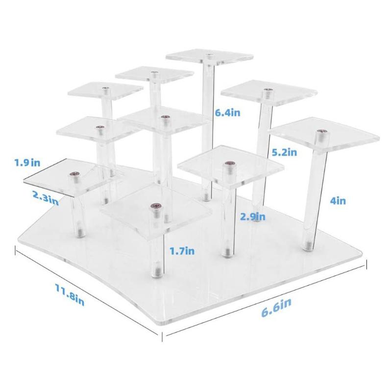 Greeting Cards Acrylic Dessert Display Stand Jewelry Cake Perfume Storage Rack Birthday Party Cupcake Toy Figure Organizer Decor
Greeting Cards Acrylic Dessert Display Stand Jewelry Cake Perfume Storage Rack Birthday Party Cupcake Toy Figure Organizer Decor