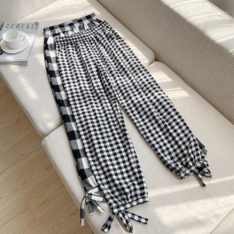 Women's Pants & Capris Wide Leg Female Summer Autumn Polka Dot Tied Elastic Waist Mid Striped Women Casual Trousers, Black;white
Women's Pants & Capris Wide Leg Female Summer Autumn Polka Dot Tied Elastic Waist Mid Striped Women Casual Trousers, Black;white