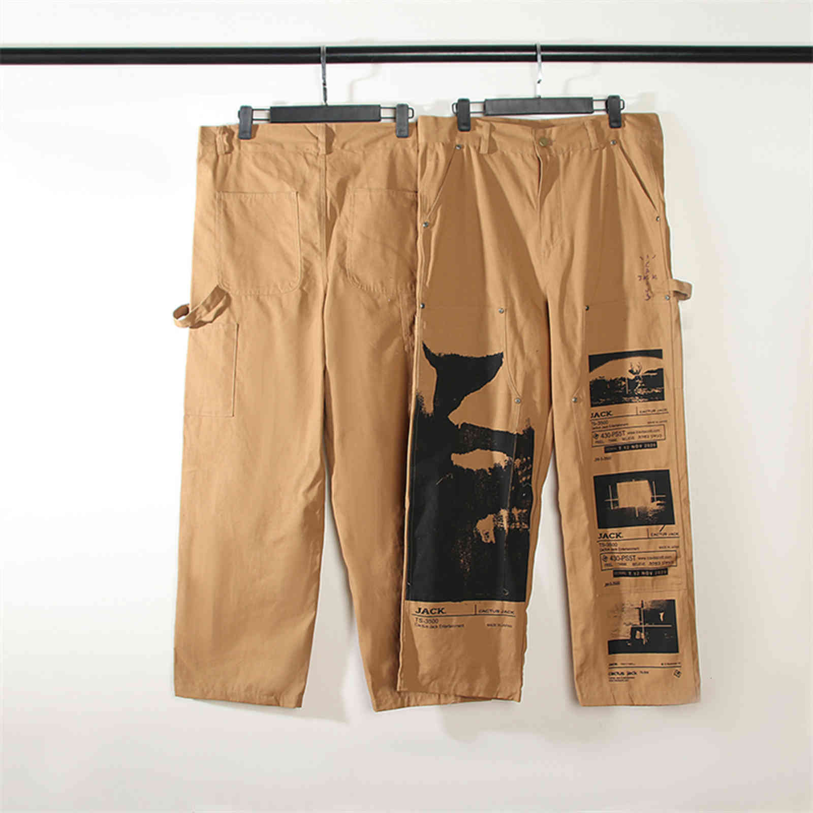 men's pants travis scott new men women poster printing cactus jack sweatpants casual trousers outdoor overalls 81xw, Black
men's pants travis scott new men women poster printing cactus jack sweatpants casual trousers outdoor overalls 81xw, Black