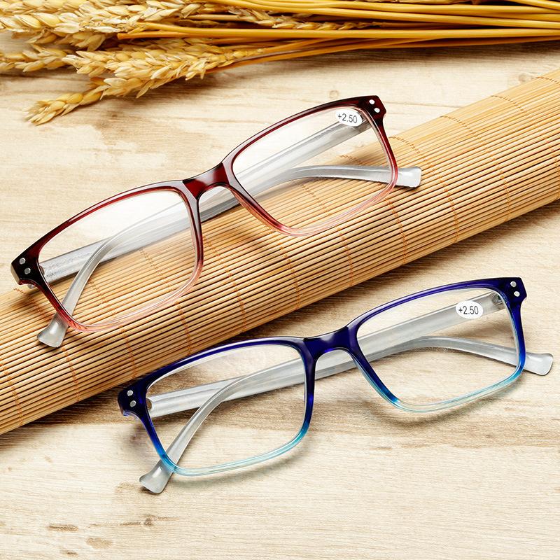 Sunglasses Simple And Comfortable Reading Glasses Square Male Ladies Printed Temple Design Color
Sunglasses Simple And Comfortable Reading Glasses Square Male Ladies Printed Temple Design Color
