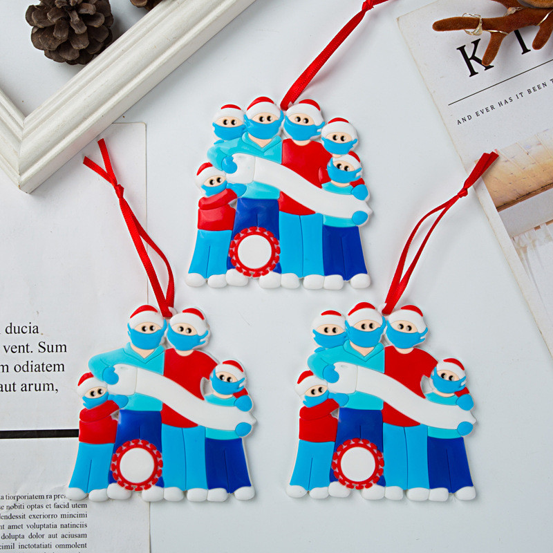 Christmas Tree Decor Quarantine Ornaments Survivor Family of 2 3 4 5 6 7 Face Masks Hand Sanitized Customiz Christm Decorating GGB2291
Christmas Tree Decor Quarantine Ornaments Survivor Family of 2 3 4 5 6 7 Face Masks Hand Sanitized Customiz Christm Decorating GGB2291