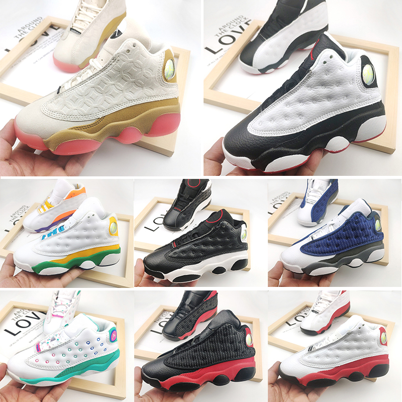 Baby Jumpman 13 Kids Basketball Shoes Youth Children Athletic 13s Sports Sho for Boy Girls white black size 28-35
Baby Jumpman 13 Kids Basketball Shoes Youth Children Athletic 13s Sports Sho for Boy Girls white black size 28-35