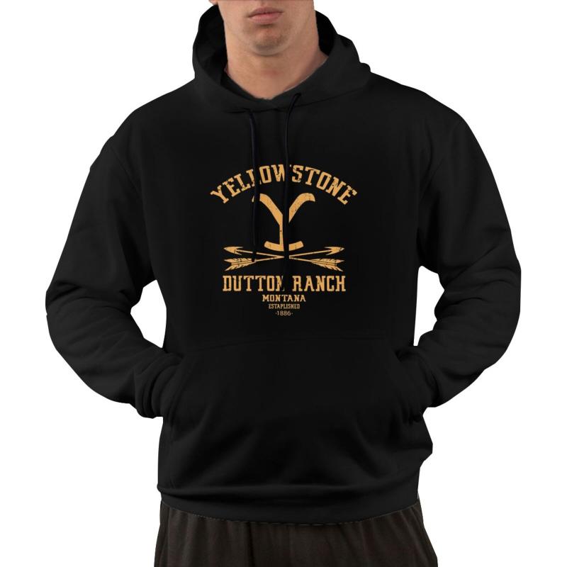 Men's Hoodies & Sweatshirts Yellowstone Dutton Ranch Arrows Pullover Hoodie Male Clothing Autumn And Winter Cotton Mens Sweatshirt Streetwea, Black
Men's Hoodies & Sweatshirts Yellowstone Dutton Ranch Arrows Pullover Hoodie Male Clothing Autumn And Winter Cotton Mens Sweatshirt Streetwea, Black