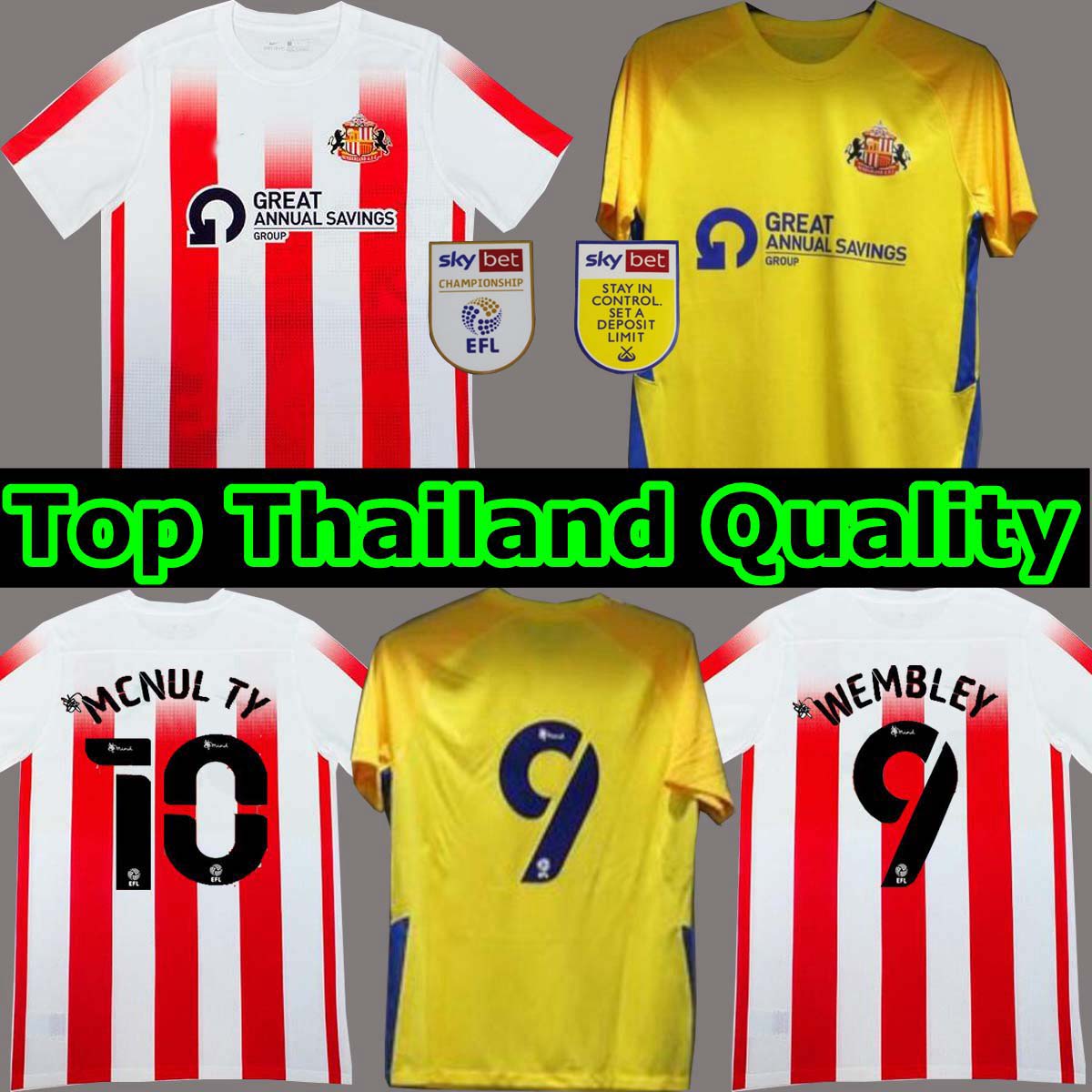 SUNDERLAND 21 22 soccer Jerseys home away Gooch Pritchard Evans Grigg Arbenit Xhemajli O'Brien Wright Stewart McGeady Camisetas 2021 20, Black;yellow
SUNDERLAND 21 22 soccer Jerseys home away Gooch Pritchard Evans Grigg Arbenit Xhemajli O'Brien Wright Stewart McGeady Camisetas 2021 20, Black;yellow