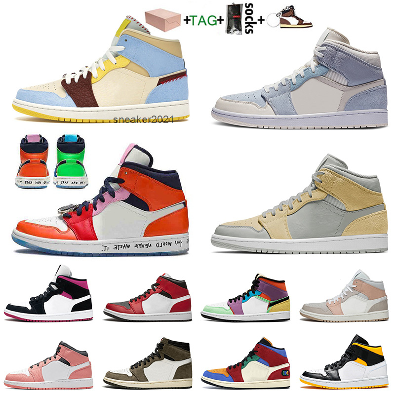 2021 Top Fashion With Box Mid JUMPMNA 1 1s Basketball Shoes for women mens Mixed Textures Chicago Trainers Sneakers size 13
2021 Top Fashion With Box Mid JUMPMNA 1 1s Basketball Shoes for women mens Mixed Textures Chicago Trainers Sneakers size 13