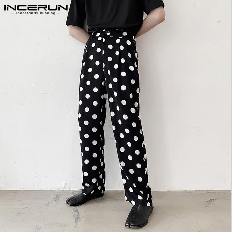 Men Casual Pants Fashion Polka Dot Printed Trousers 2021 Spring Button Straight Bottoms Man Leisure Zipper Patalones 5XL Men, Black
Men Casual Pants Fashion Polka Dot Printed Trousers 2021 Spring Button Straight Bottoms Man Leisure Zipper Patalones 5XL Men, Black